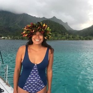 Custom Marlin One Piece Swimsuit